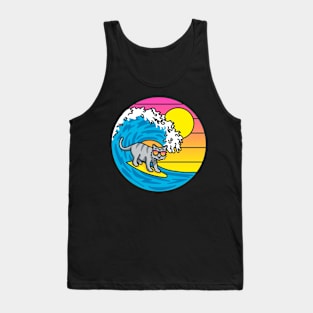 The Purrfect Wave Tank Top